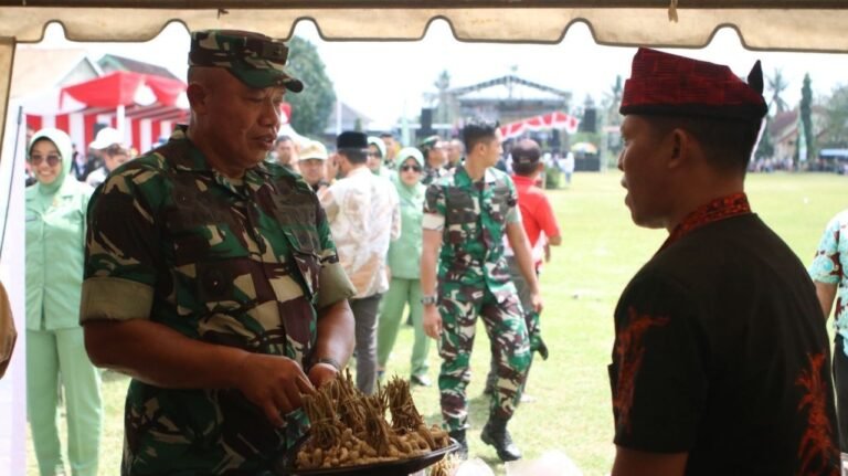 TMMD 125 Banyuwangi Ditutup, Brigjen TNI Ramli Buka Stand UMKM