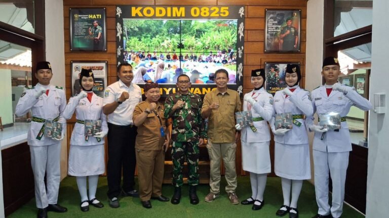 Dandim 0825/Banyuwangi Menerima Audiensi Duta Pancasila Purna Paskibraka Indonesia (DPPI) Tahun 2025