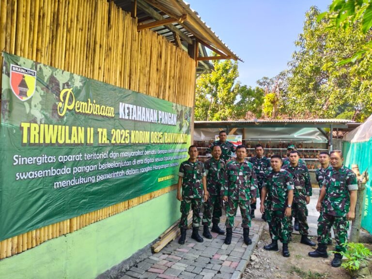 Benteng Pangan Banyuwangi, Kodim 0825 Kokohkan Pertahanan Bangsa di Era Digital