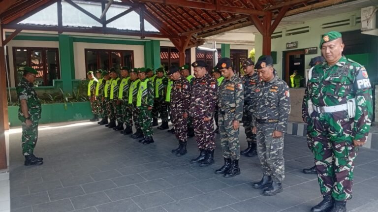Apel Gabungan TNI dan Banser Wujudkan Sinergi Kebangsaan di Banyuwangi