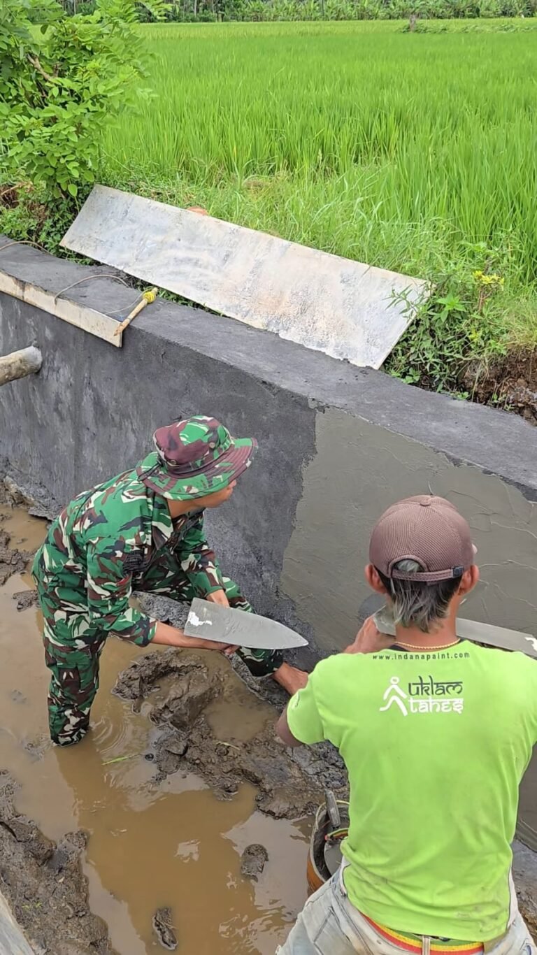 Program TNI Manunggal Membangun Desa (TMMD) Ke-126 Kodim 0818/Malang-Batu terus menunjukkan progres signifikan