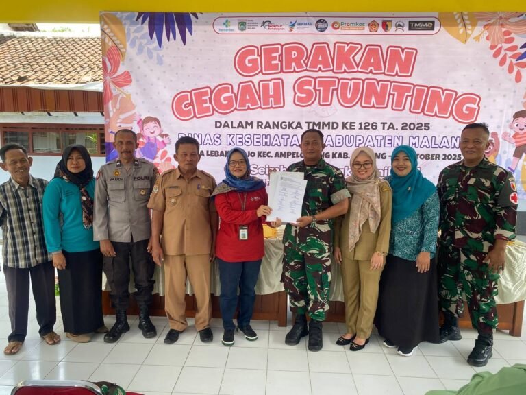 ‎Gerakan Cegah Stunting di TMMD 126 Lebakharjo