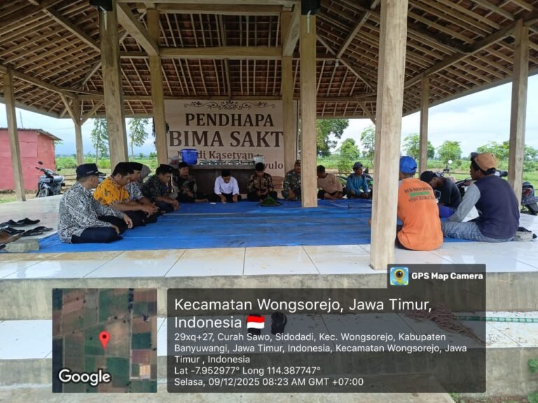 Pembangunan KDKMP Desa Sidodadi Dimulai, Warga Gelar Selamatan sebagai Doa untuk Kelancaran