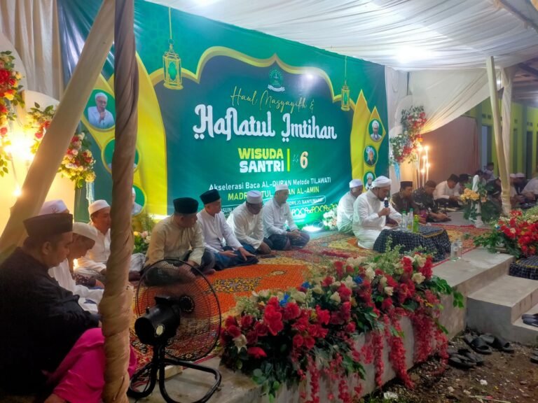 Tasyakuran Wisuda Santri ke-6 Madrasatul Qur’an Al-Amin Digelar Khidmat di Wongsorejo