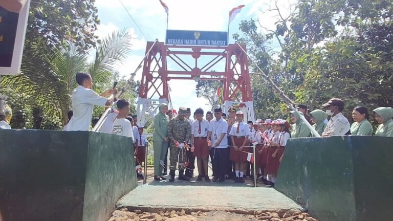 Negara Hadir untuk Rakyat : Presiden RI Resmikan Jembatan sebanyak 218 secara serentak
