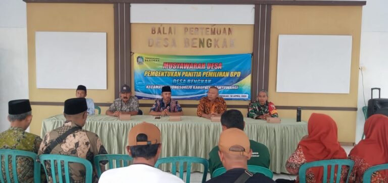 Demokrasi Desa Bengkak Memanas! Panitia Pemilihan BPD Resmi Terbentuk, Siapa Saja Sosoknya?