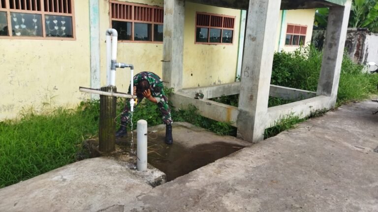 Berkah Sumur Bor Program TMMD, Lahan Pertanian Desa Widoro Tidak Lagi Kesulitan Air