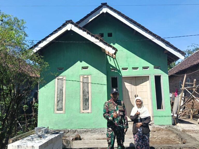 Pembangunan 8 RTLH Selesai Warga Desa Brabe Rasakan Manfaatnya.