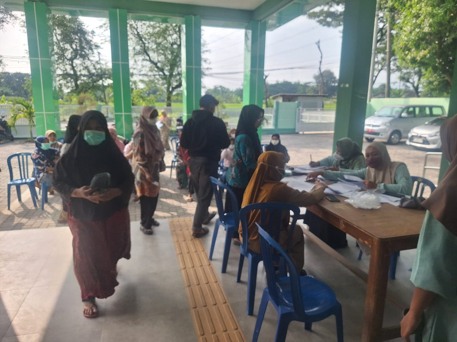 Sosialisasi Skrining ACF/TBC dan CKG Dukung Sukses TMMD Ke-128 Kodim 0820/Probolinggo.
